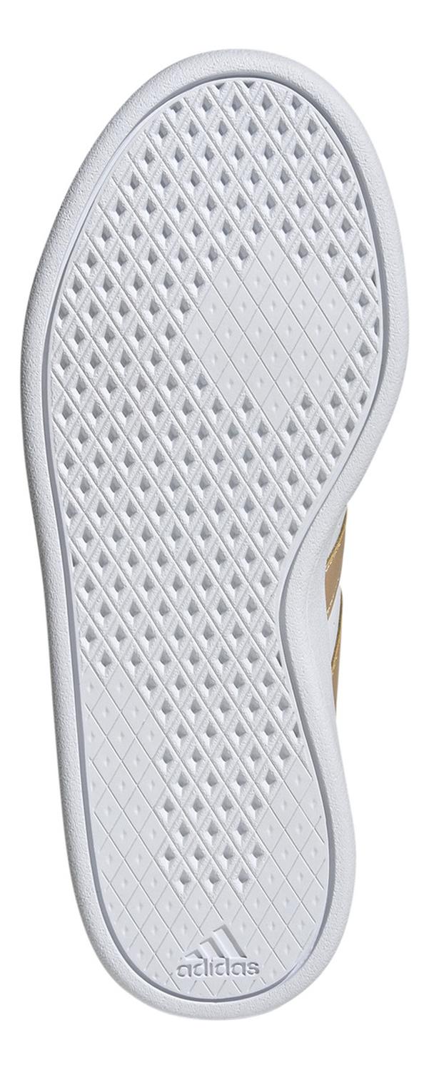 Tenis adidas Breaknet 2.0 Dama Casual Blanco Con Dorado Mujer — imagen 7