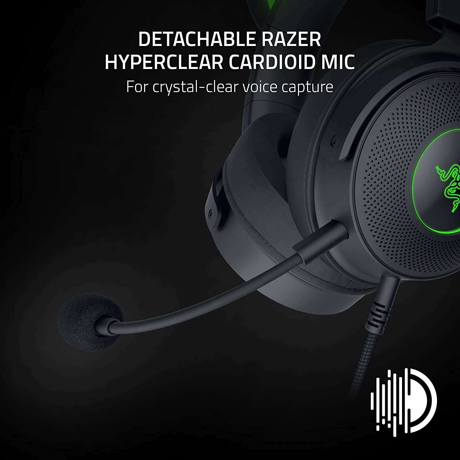 Audífonos Alámbricos Razer Kraken Kitty V2 Pro (Negro) - PC — imagen 3