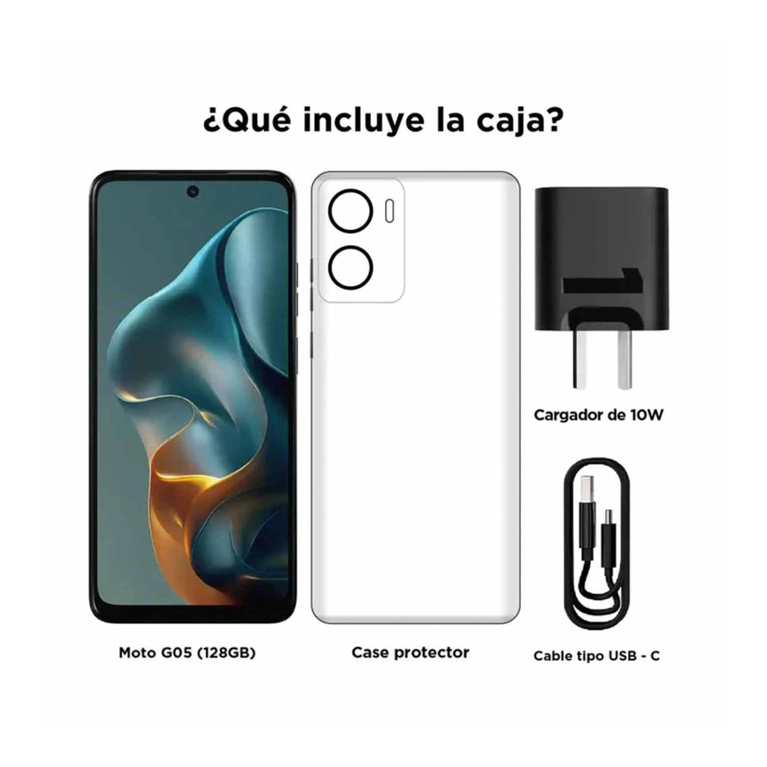 Paquete Motorola: Celular Motorola G05 4 RAM + 64 GB + Redmi Buds 6 Play — imagen 1