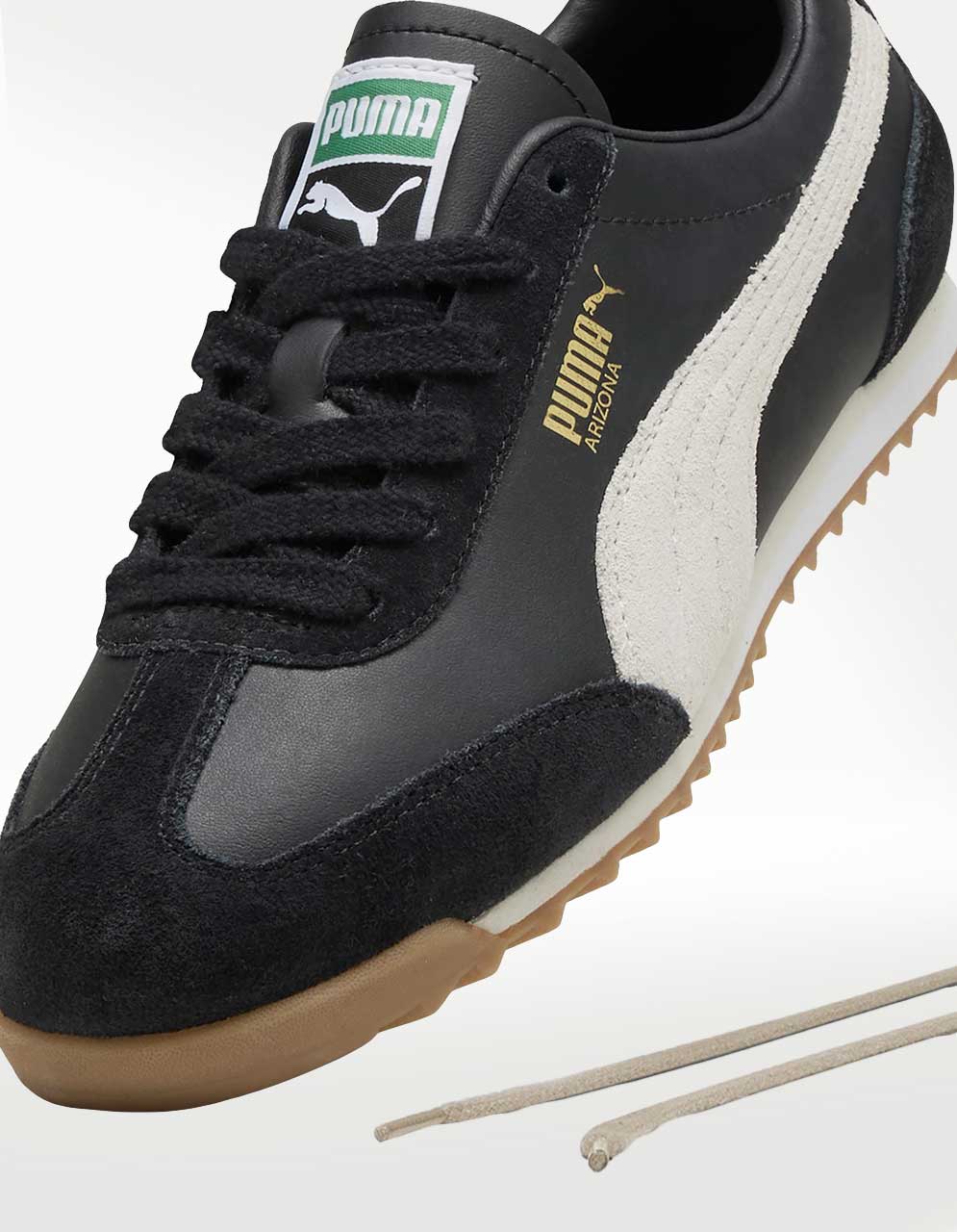 Tenis Puma Arizona Retro Negro - Mujer — imagen 4