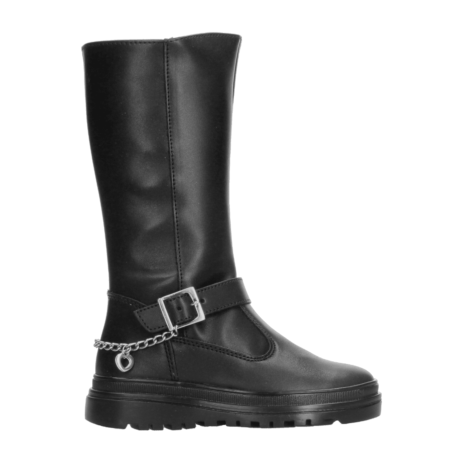 Bota Niña Yuyin Negro Casual Infantil T18-22 — imagen 2