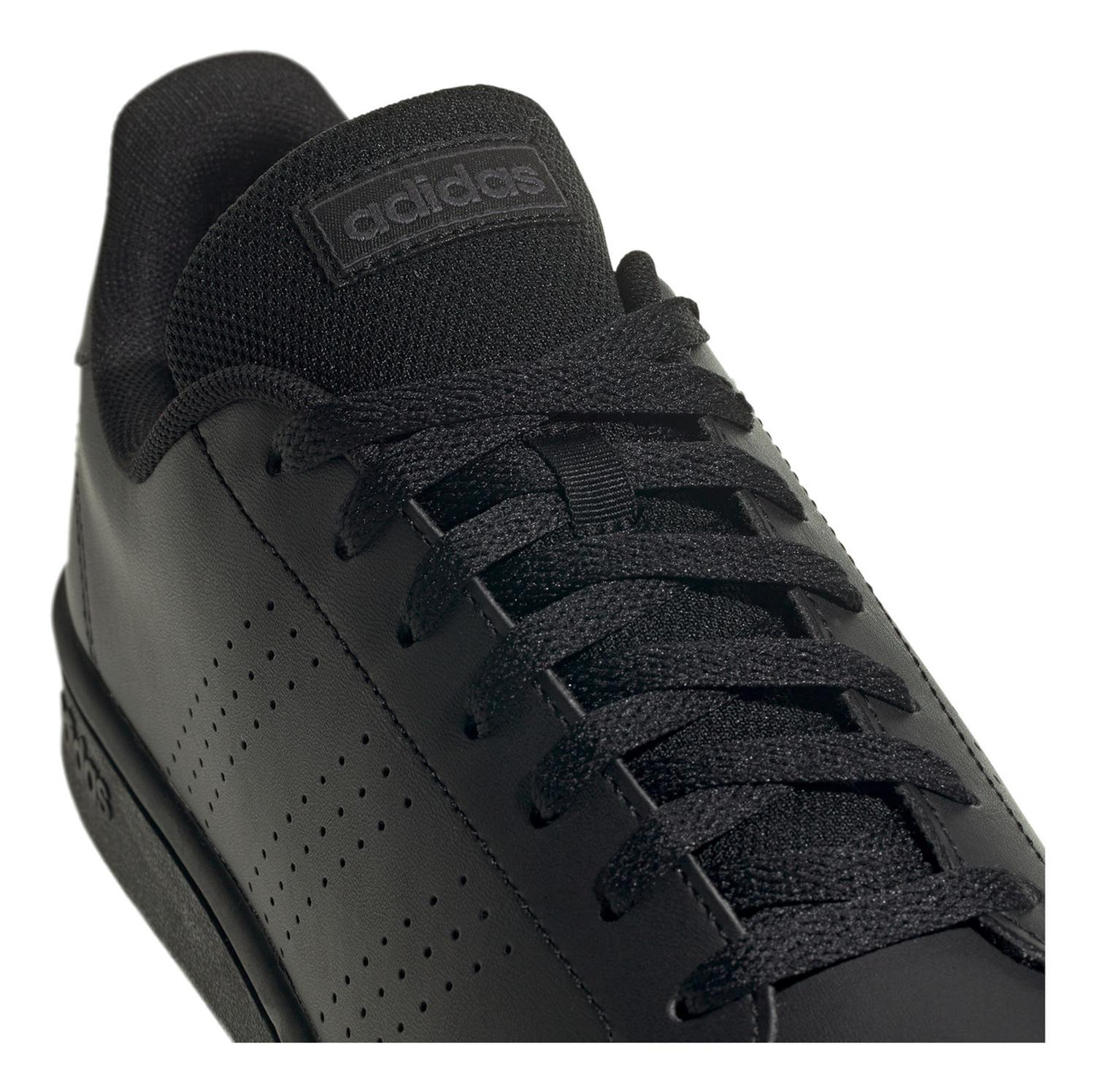 Tenis Casual adidas Advantage Base Negro Hombre Caballero — imagen 8