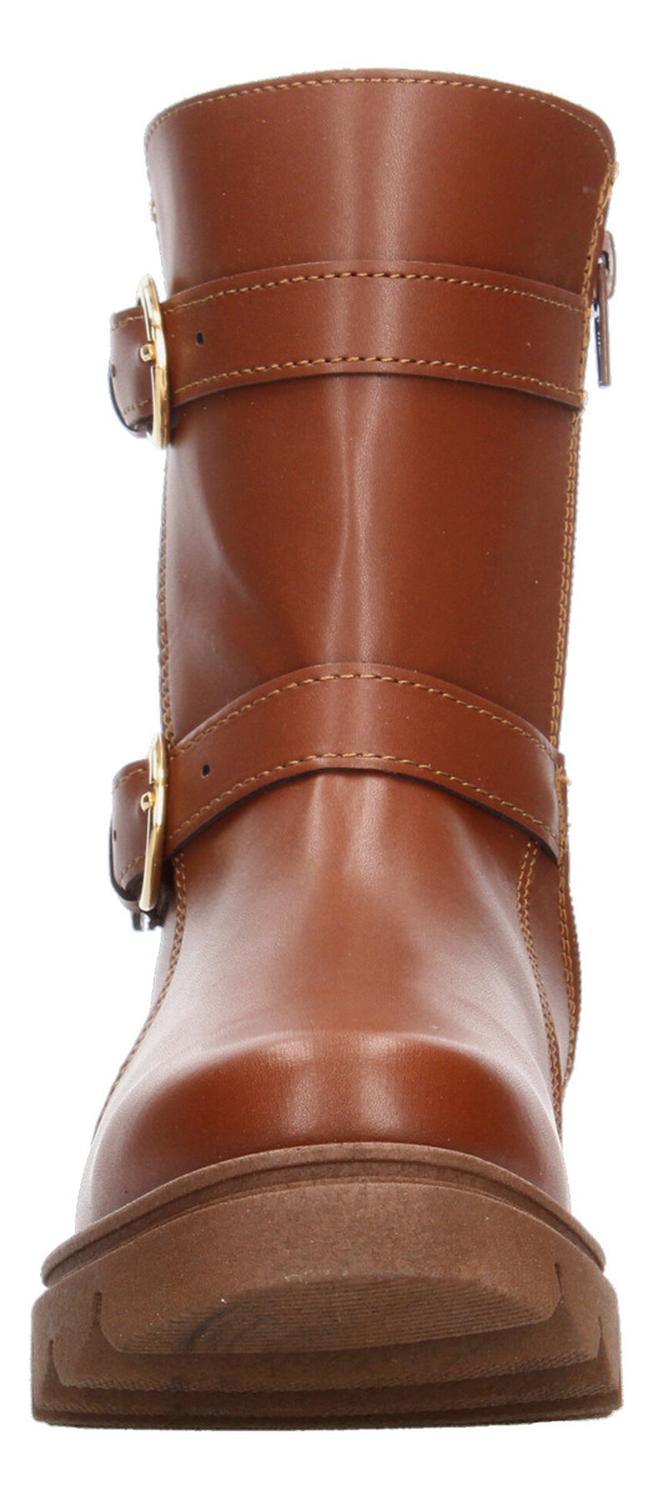 Bota Jakuna Dama Tacón 4cm Cómodo Casual Café Mujer — imagen 6