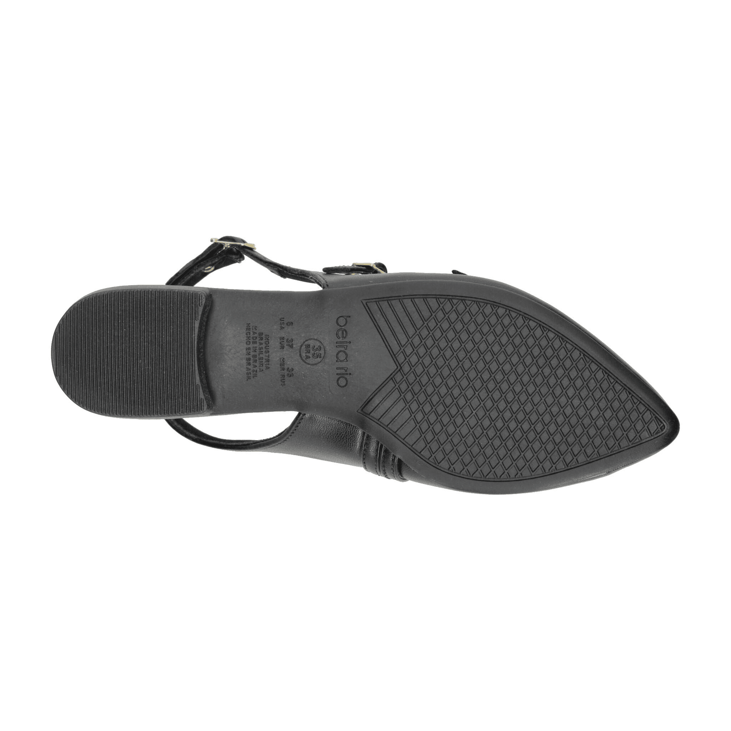 Flats Beira rio Dama Casual Negro Mujer — imagen 9