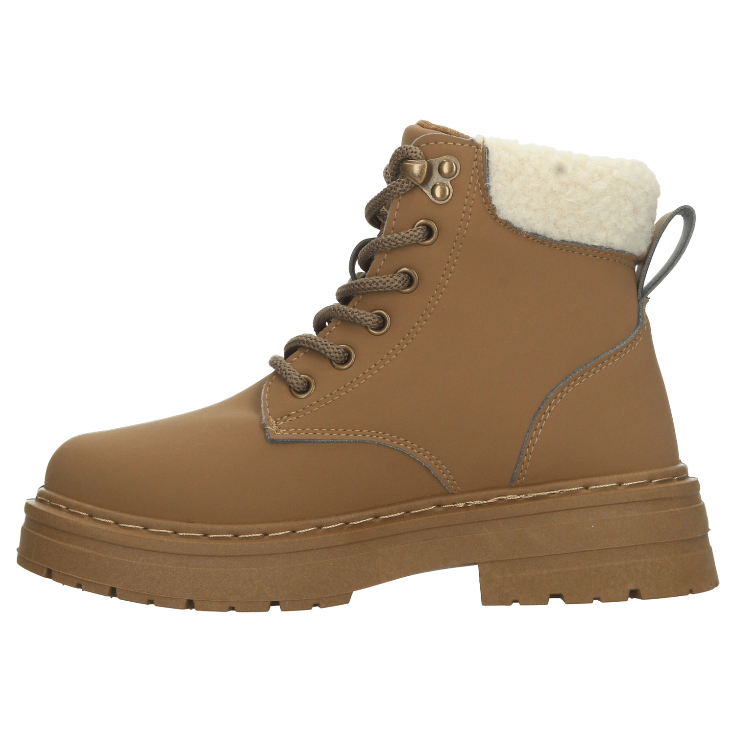 Botín Berlin Hiker Dama Café Casual Cintas Cómodo Mujer — imagen 6