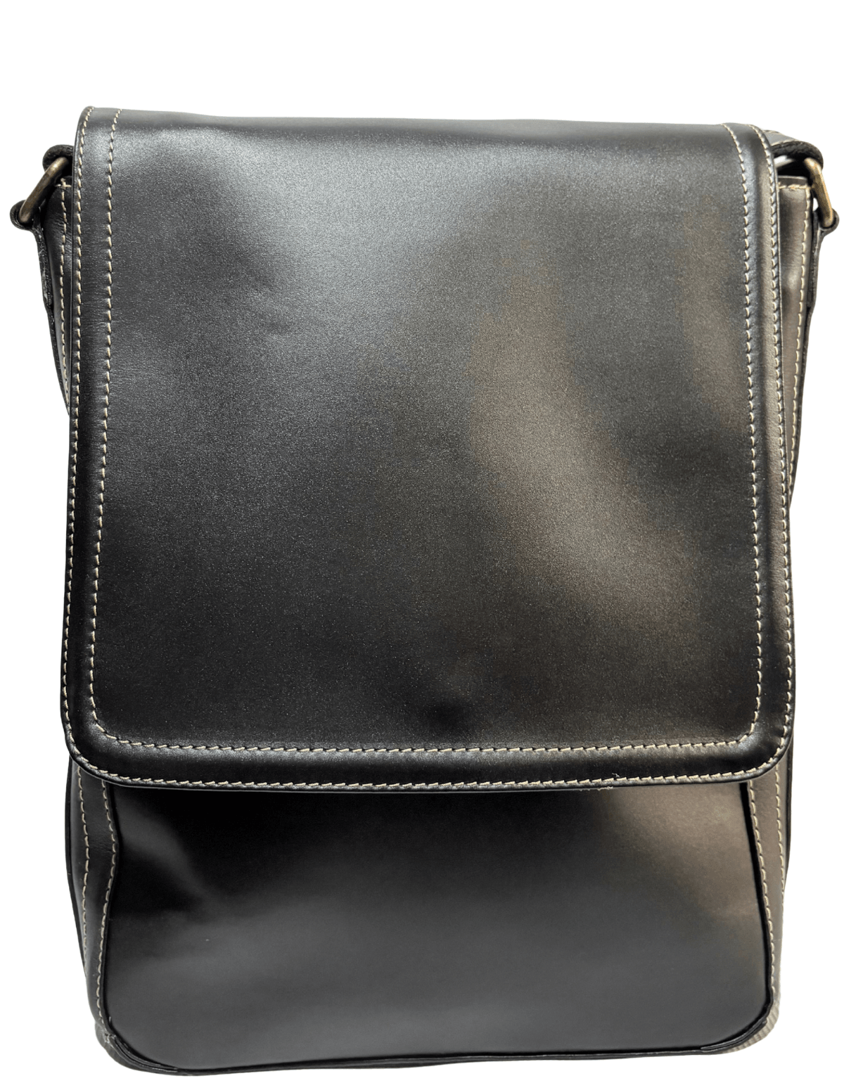 Portafolio Bolero Mediano Vertical Piel Legitima Ternera Gruesa Che. — imagen 15