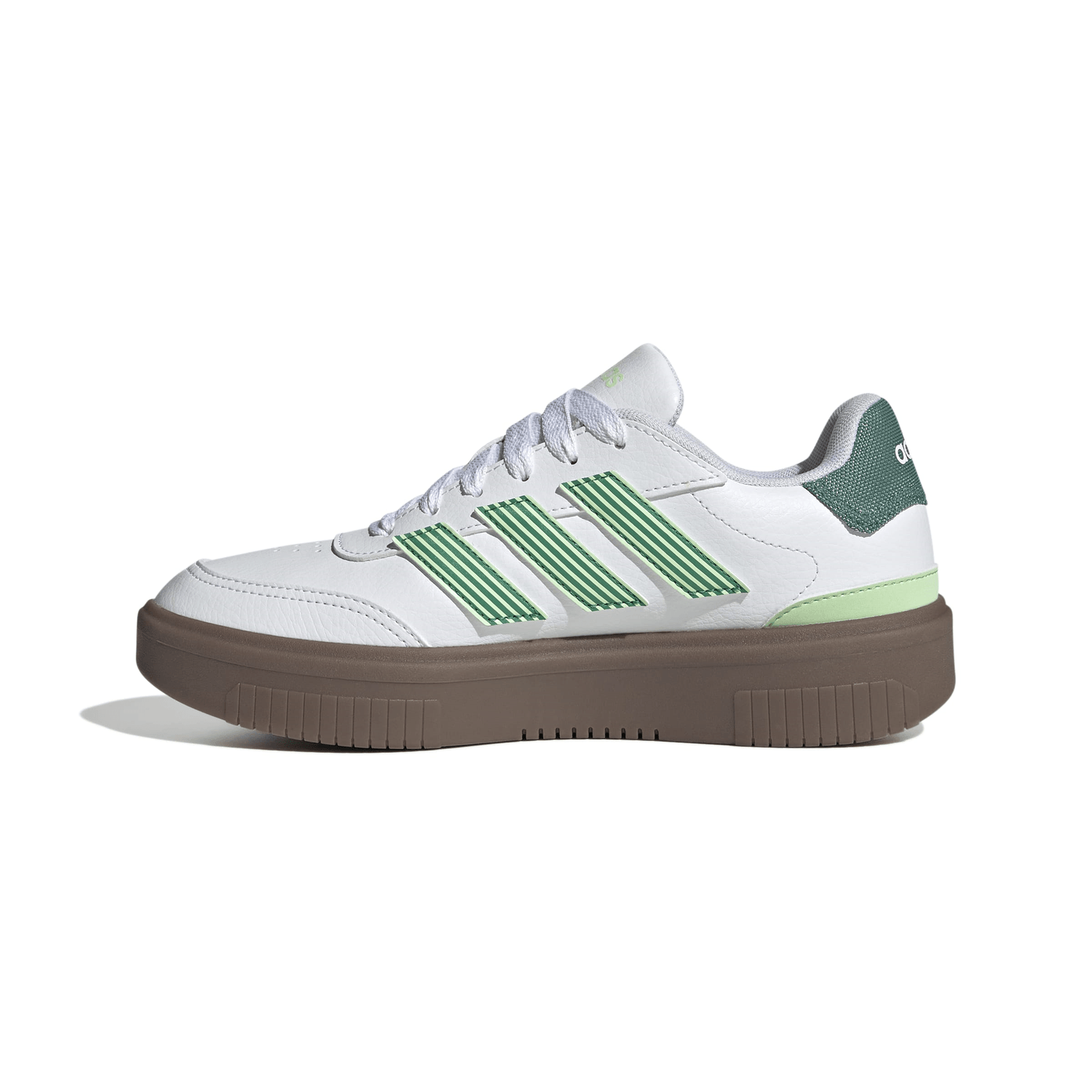 Tenis Dama Adidas Courtblock Blanco Casual Mujer — imagen 5