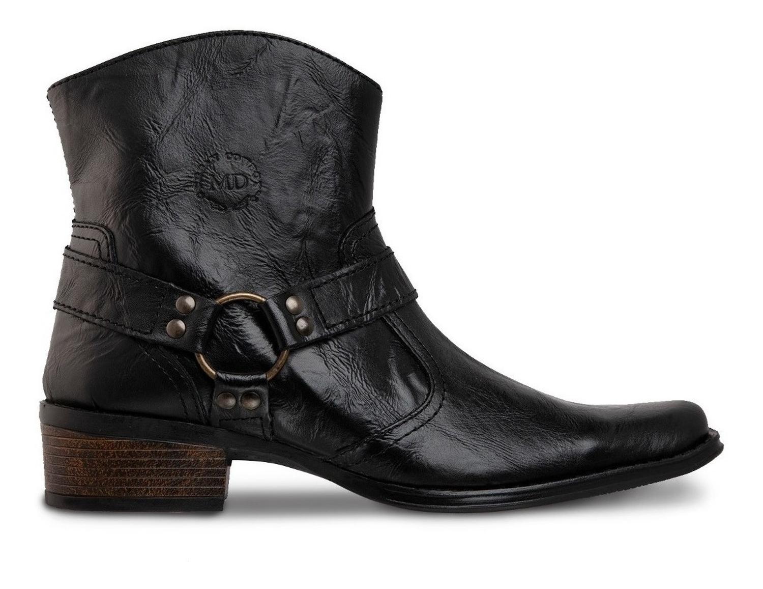 Botin Vaquero Hombre Urban Cowboy Negro 40705 — imagen 2