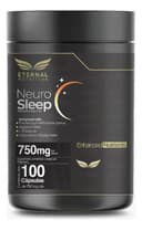 Neuro Sleep: Magnesio Bisglicinato + Teanina + Apigenina + SAM-e, Auxiliar de Sueño, 100 Cápsulas