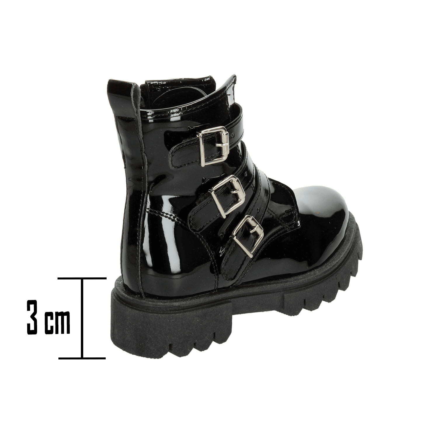 Bota Jakuna Niña Negro Casual Infantil T18-22 — imagen 4
