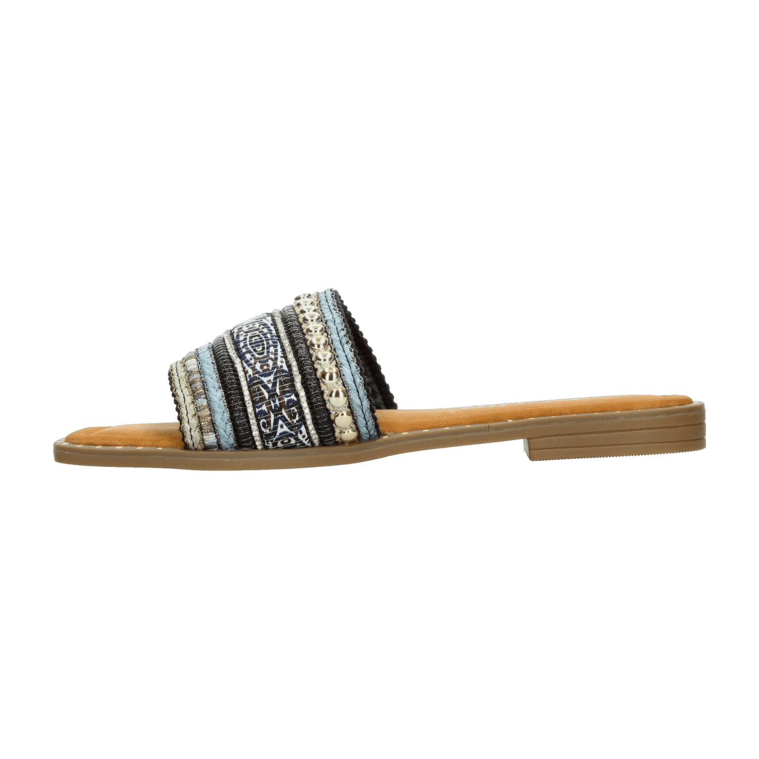 Sandalias Dama Berlin Azul Casual Mujer — imagen 6