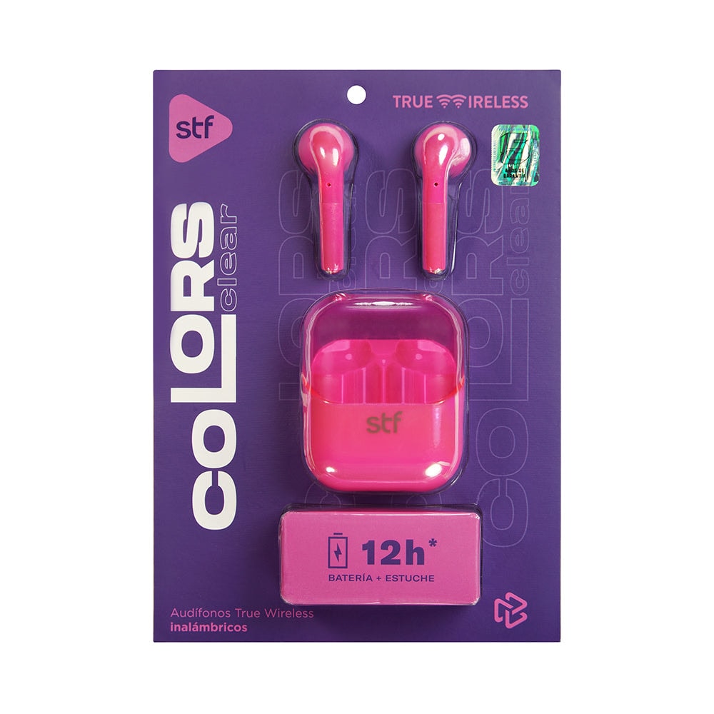 Audífonos Inalámbricos Tws Colors Clear 3h Uso Surtido de colores — imagen 7