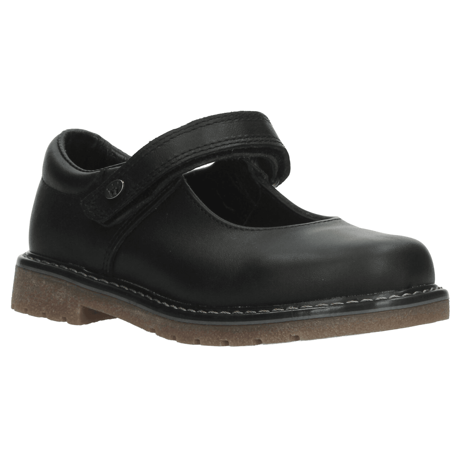Zapato Jakuna Niña Escolar Adhesivo Negro Infantil T18-22 — imagen 2