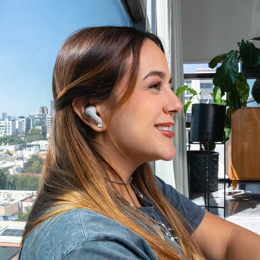 Audífonos Inalámbricos Tws Soul Advance STF - Billboard 27hrs Uso ANC/ENC Protección IPX4 Blanco — imagen 7
