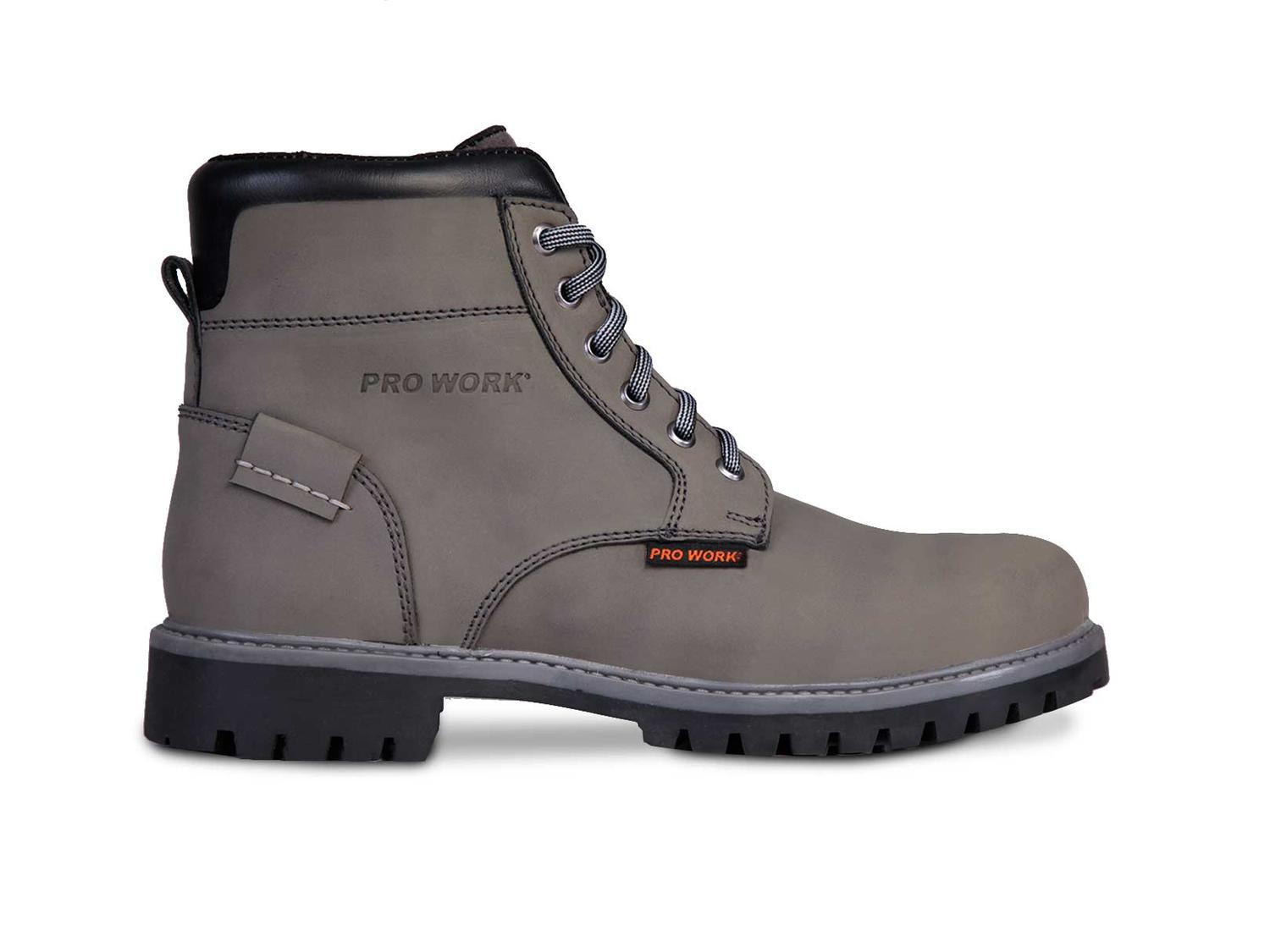Bota hombre Botin casual caballero PRO WORK 77607 Gris — imagen 3