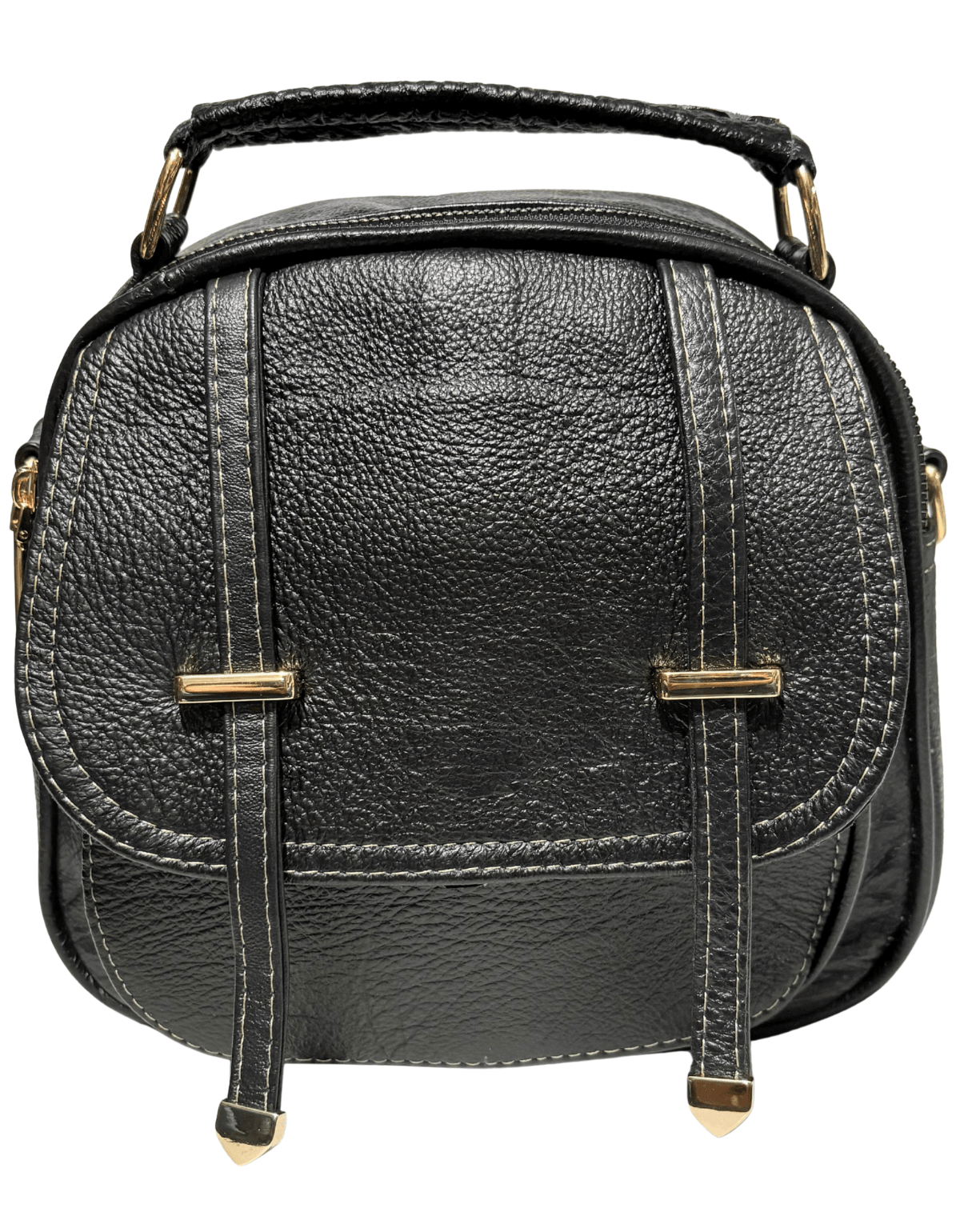 Bolsa Crossbody Mochila Para Mujer Jf66 Piel Legitima Original — imagen 5