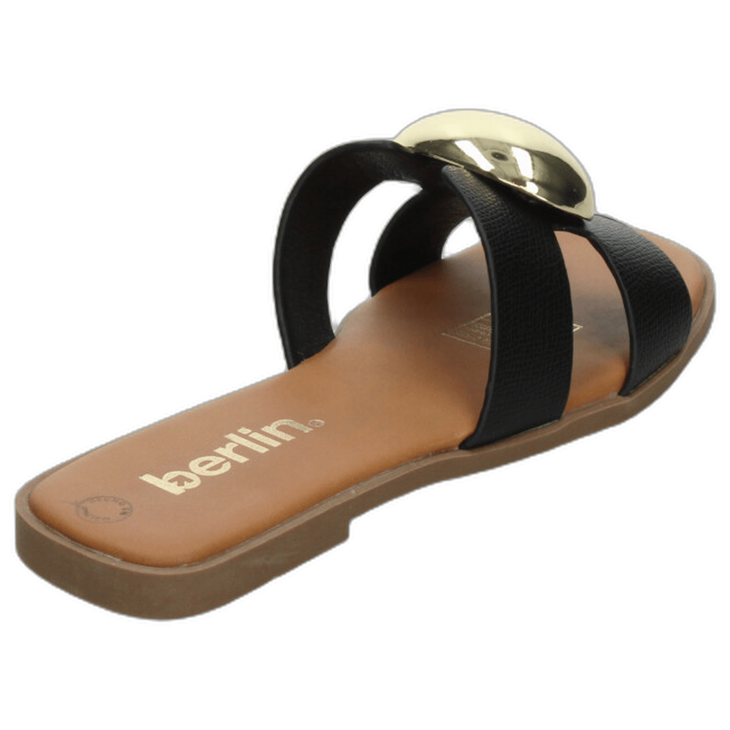 Sandalias Berlin Dama Casual Negro Mujer — imagen 3