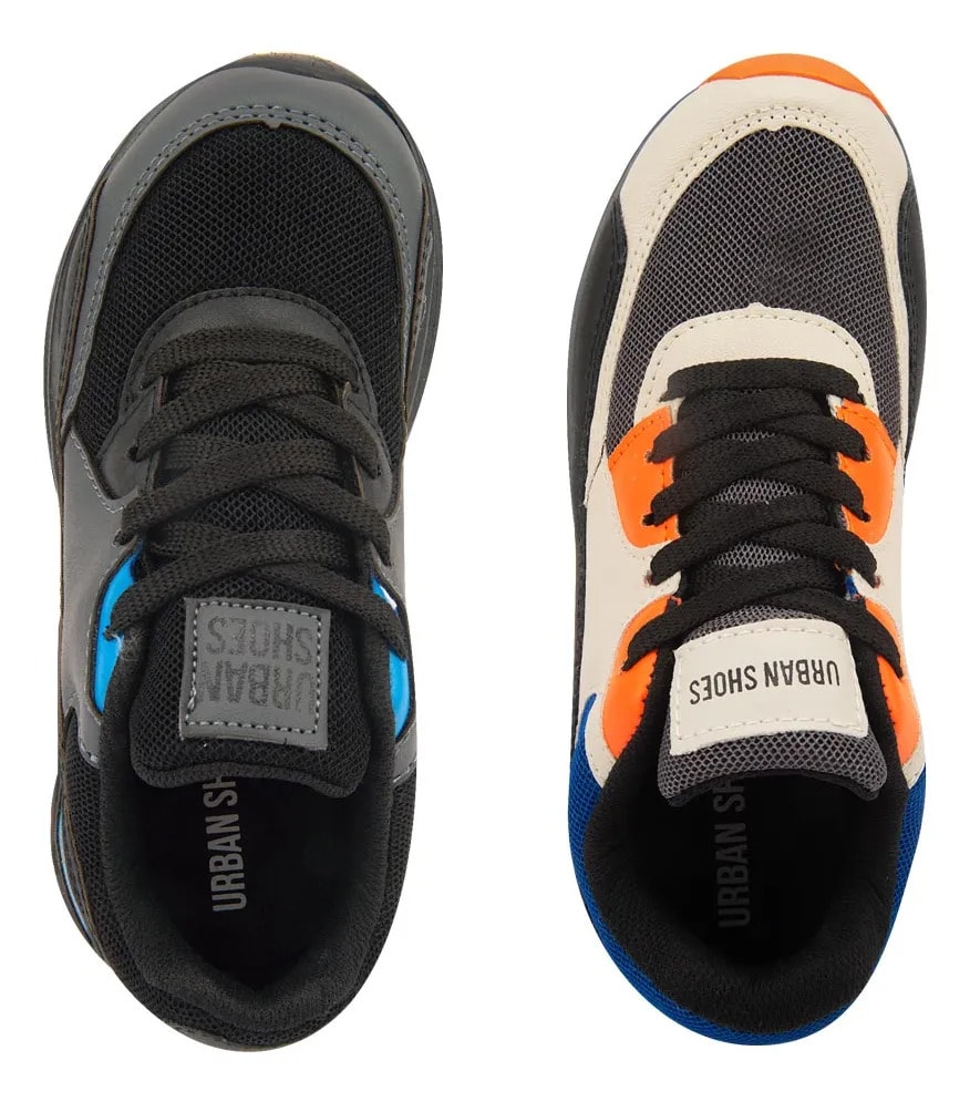 Tenis Urban Shoes Niño Urbano Casual Kit 2 Pares 1297712 — imagen 9
