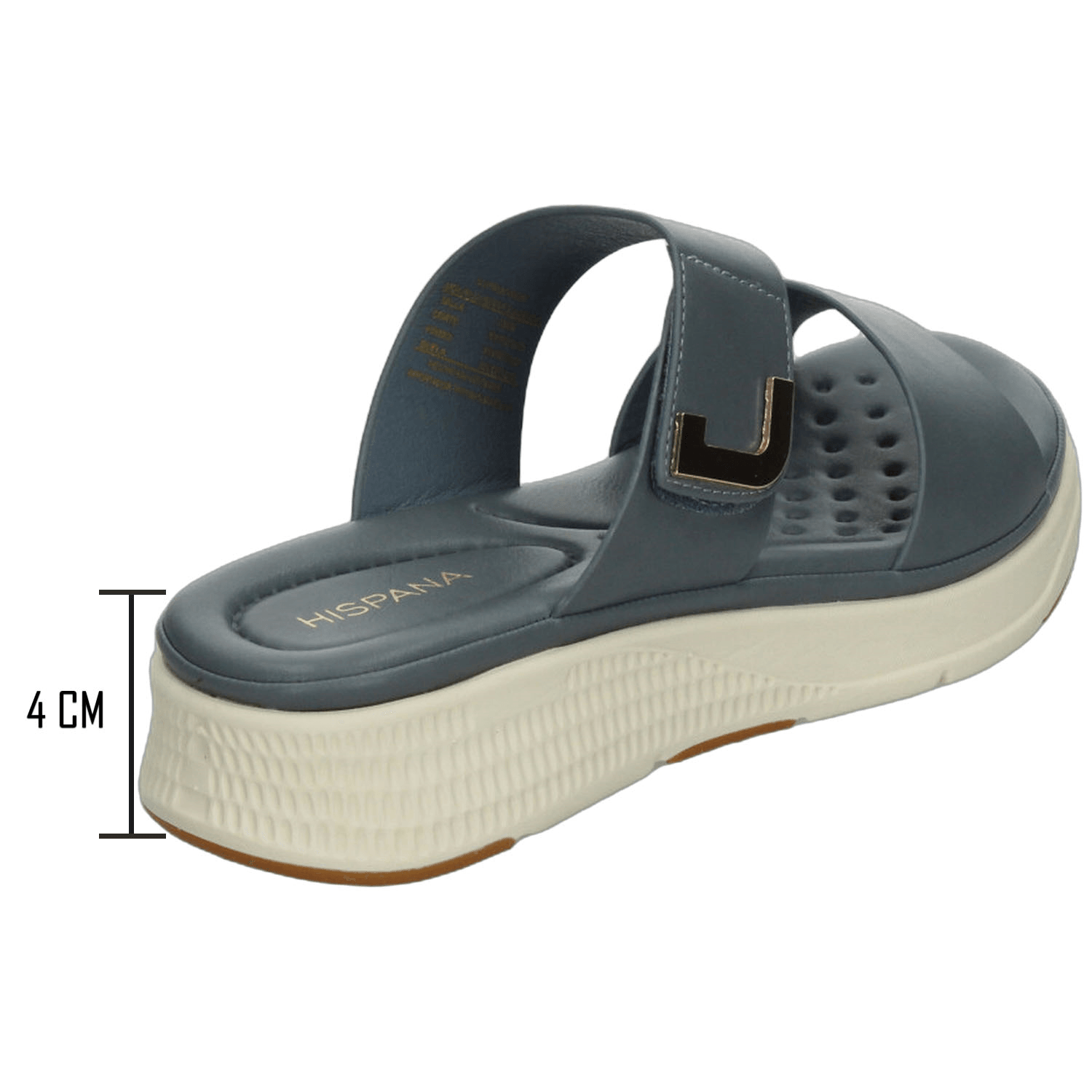 Sandalias Hispana Dama Casual Azul Mujer — imagen 3