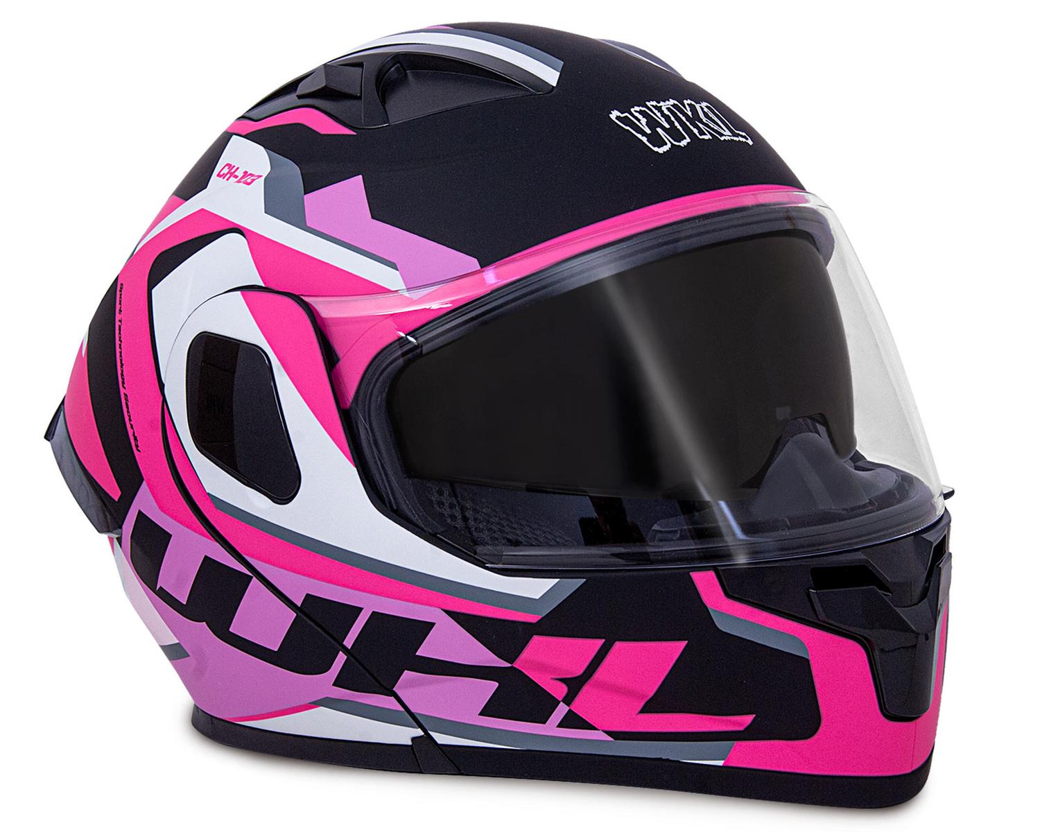 Casco Motocicleta Certificado Dot Abatible Vertex WKL Ch-103 — imagen 21