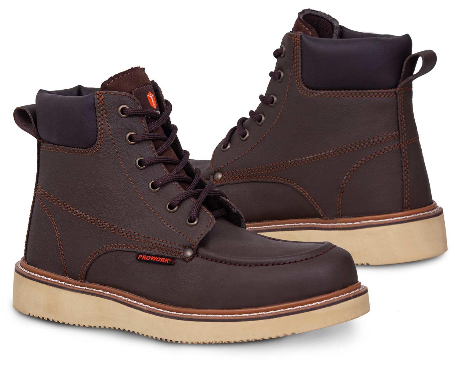 Bota Hombre Industrial Vaquera Tactica Trabajo Seguridad P07 — imagen 2