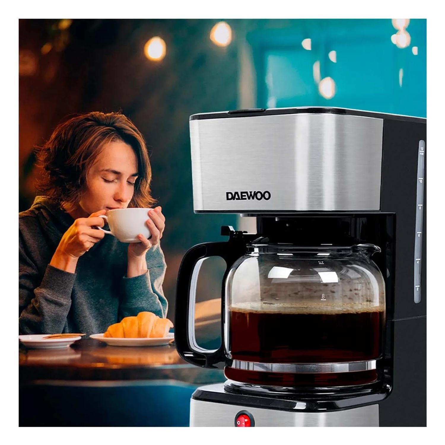 Cafetera Automática 15 tazas con Filtro Daewoo DCM-1869N — imagen 7