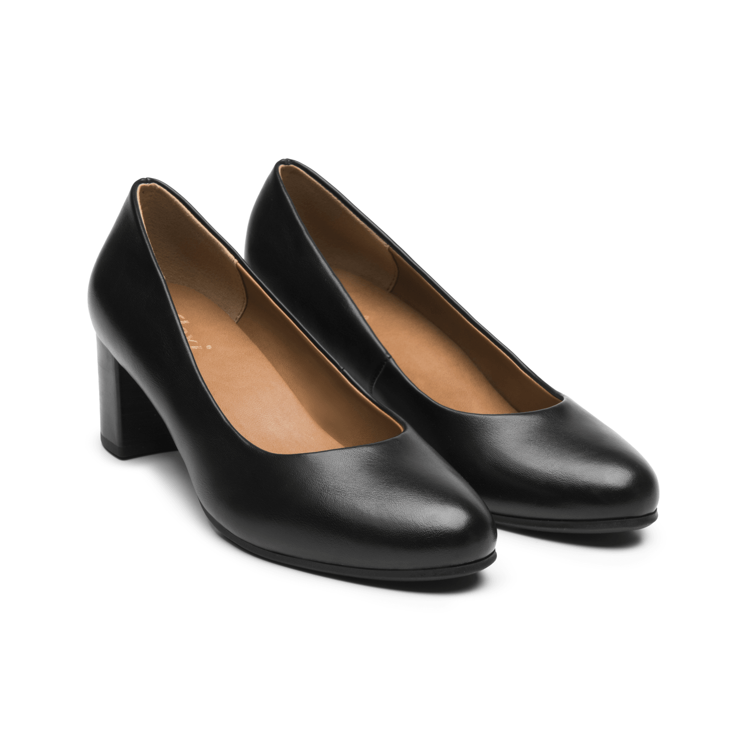 Zapatillas Flexi Asturias Dama Negro Formal Tacón Mujer — imagen 5