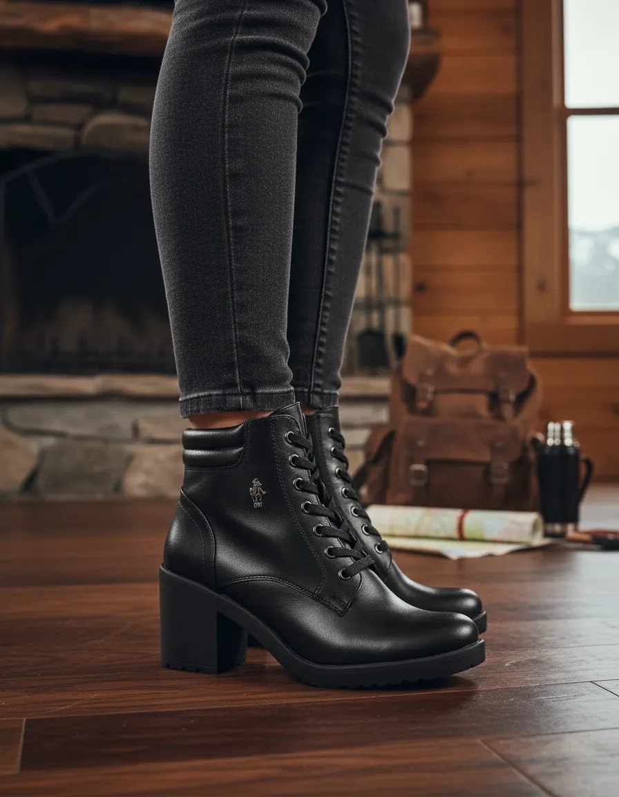 Bota Militar Dama Moda Hpc Polo 1056305 — imagen 7