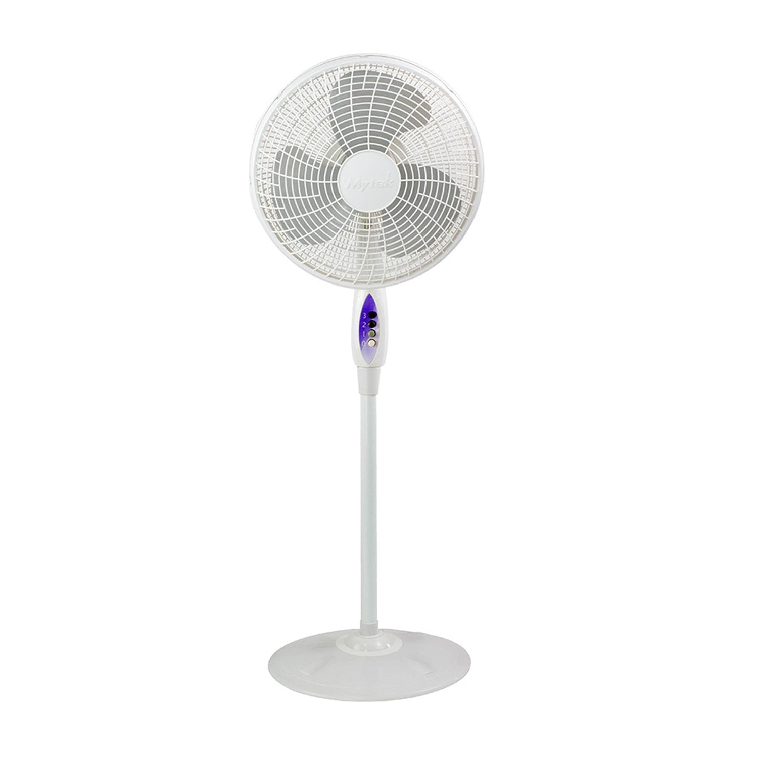 Ventilador Piso Pared Pedestal Mytek 3123 16 Pulg 3 Vel 3 En 1 — imagen 4