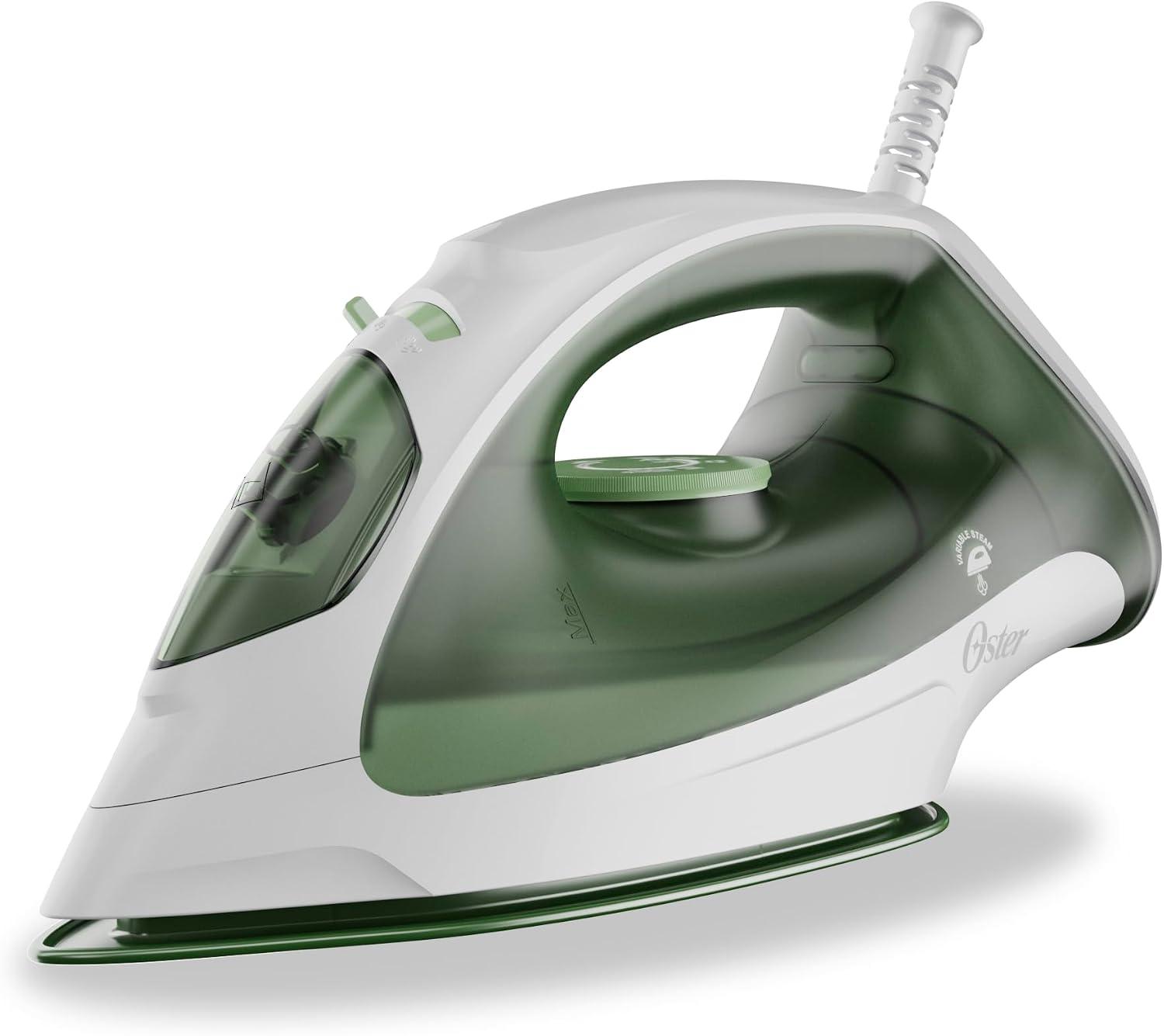 Plancha de Vapor Oster GCSTBS3803-13 Ligera con Suela Antiadherente Verde — imagen 1