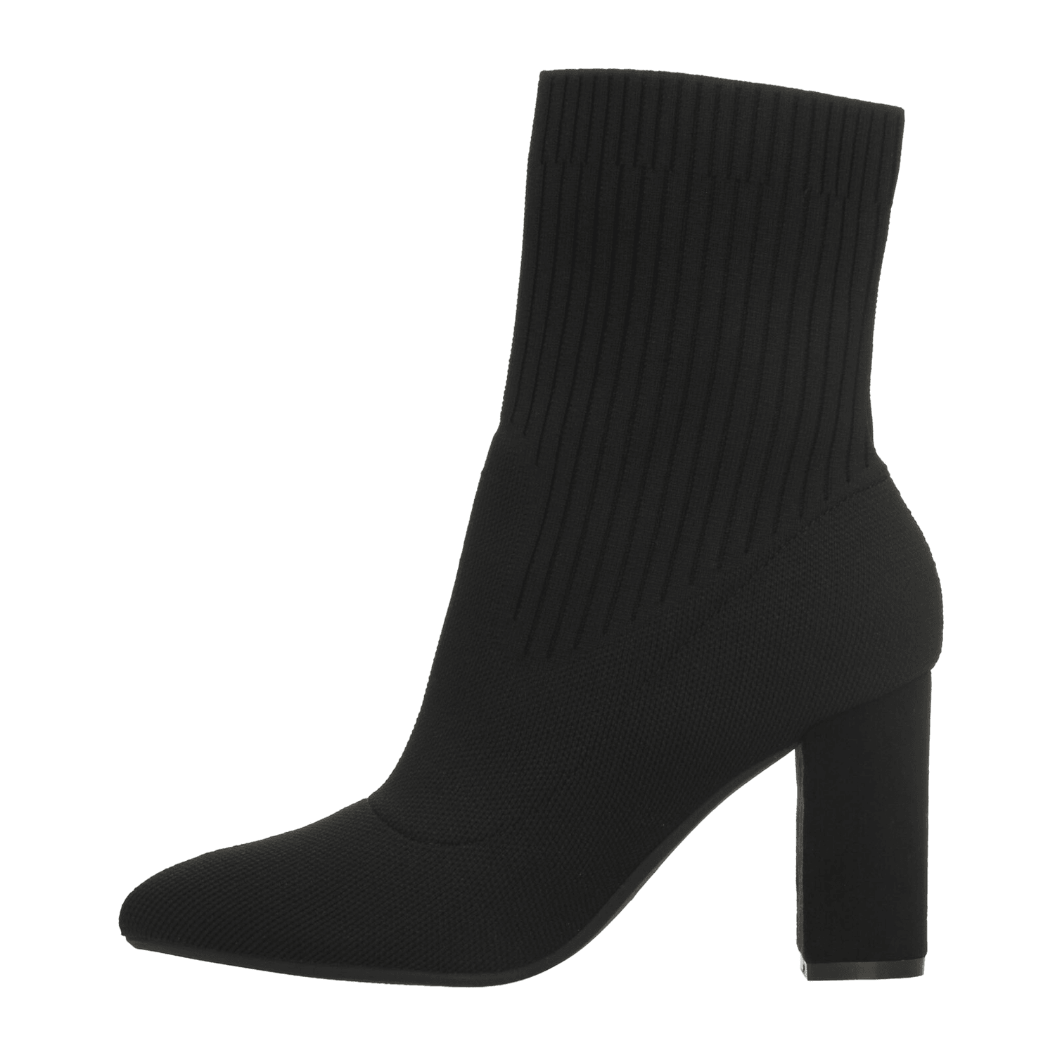 Botín Perugia Dama Negro Casual Tacón Tipo Calcetín Mujer — imagen 6