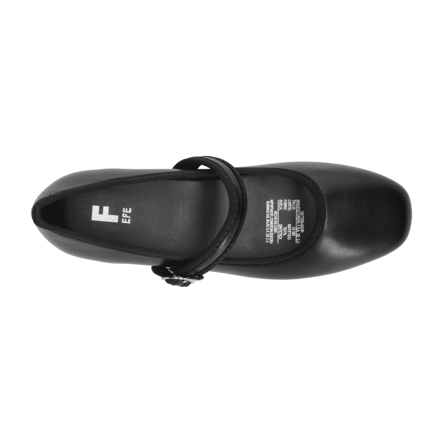 Zapato Efe Dama Negro Para Mujer — imagen 9
