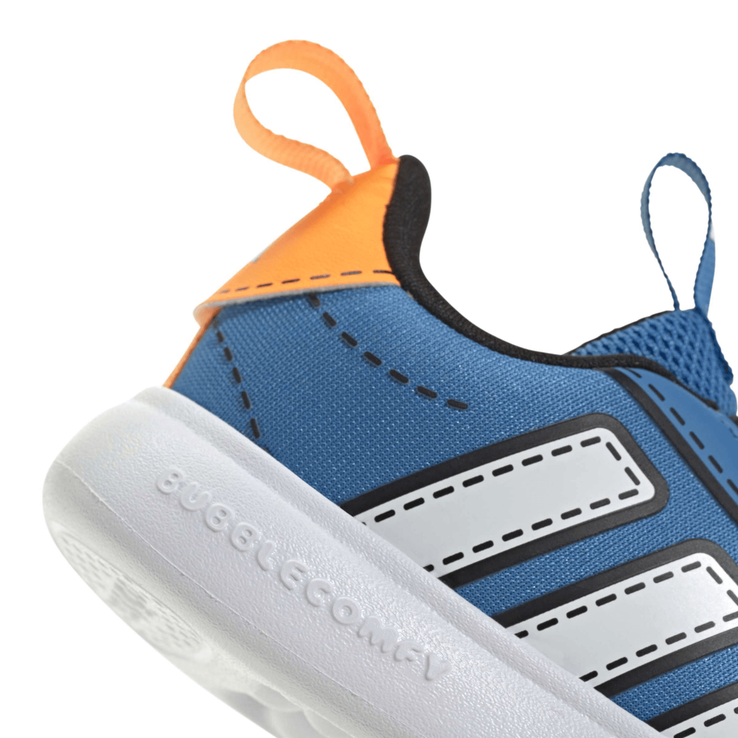 Tenis Adidas Bubblecomic Niño Azul Casual Infantil T11-16 — imagen 7