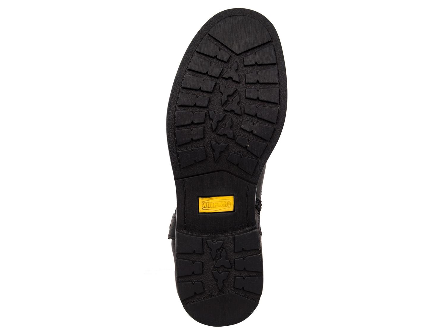 Bota Hombre Moto Biker Casual Workland 89504 Negro Flother — imagen 8