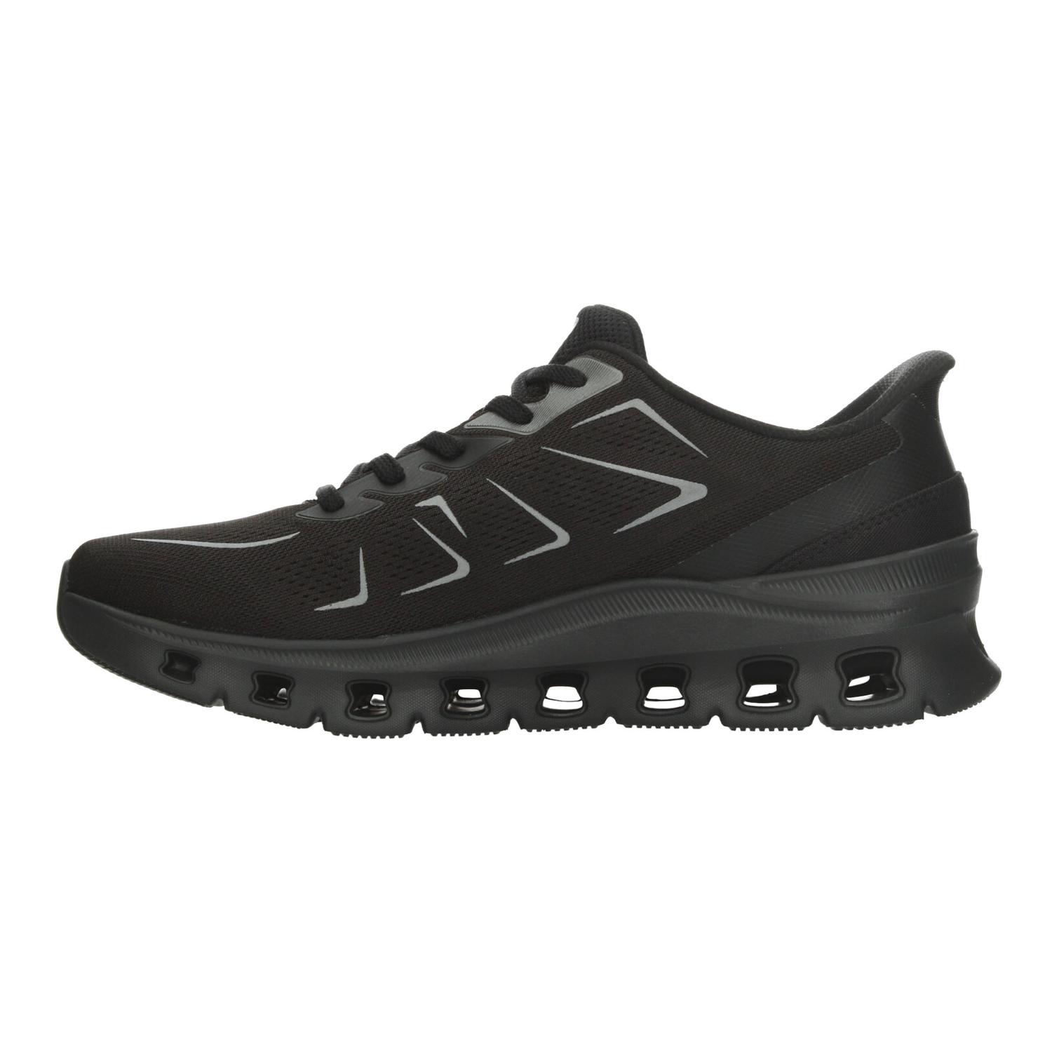 Tenis Skechers Glide-Step Hombre Deportivo Negro Caballero — imagen 5