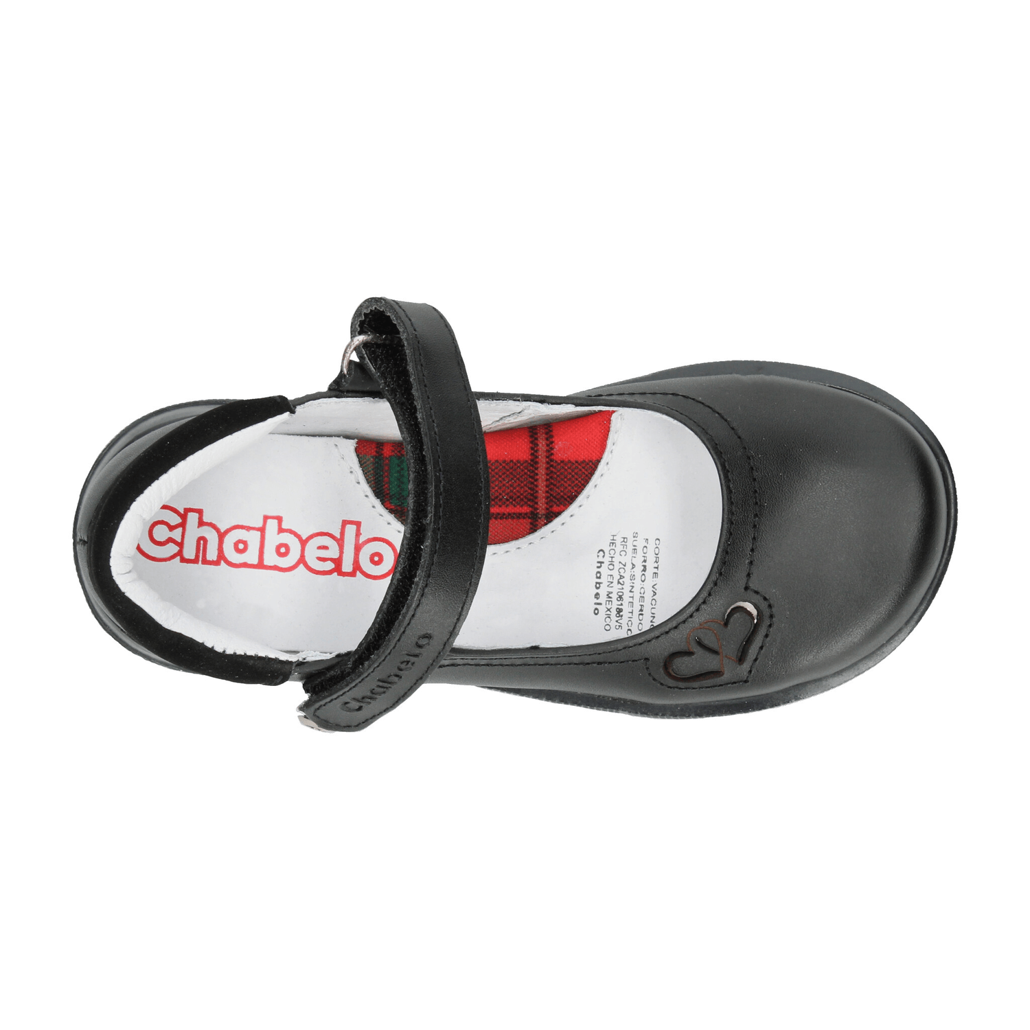 Zapato Niña Chabelo Negro Escolar Infantil T18-26 — imagen 9