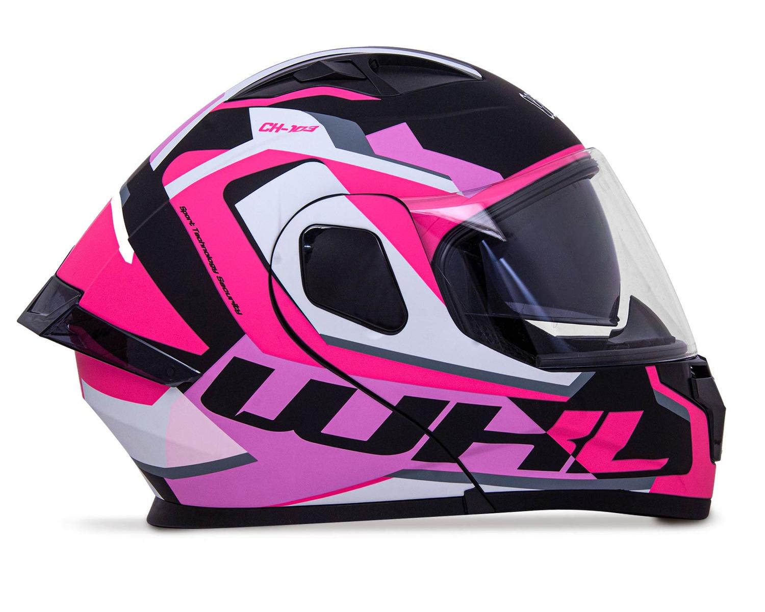Casco Motocicleta Certificado Dot Abatible Vertex WKL Ch-103 — imagen 22