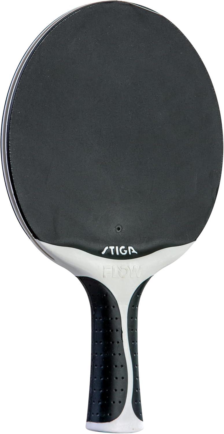 Raqueta Ping Pong Stiga Flow Outdoor Negra Resistente — imagen 1