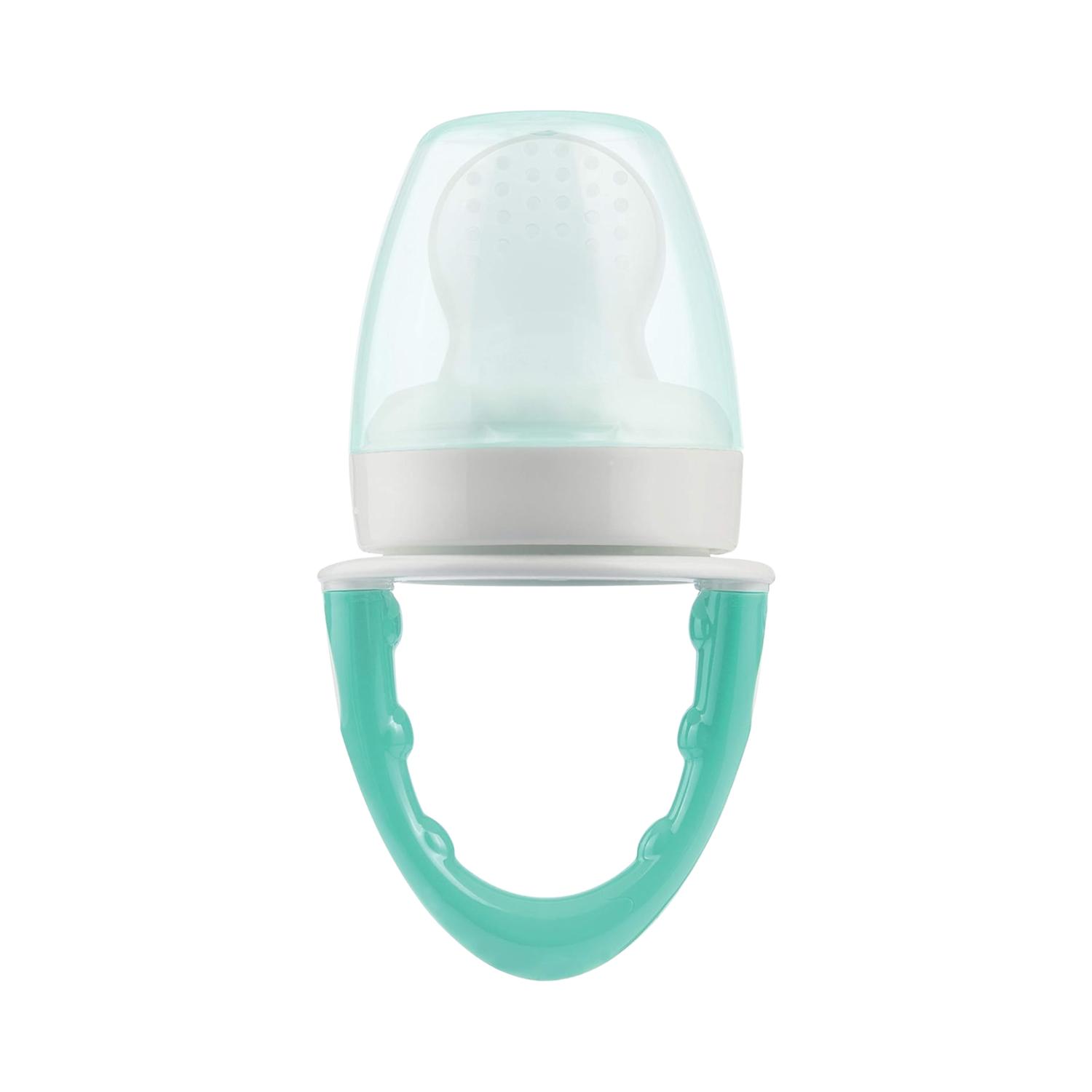 Alimentador De Silicona Dr Browns Fresh Firsts 4m+ Color Menta — imagen 3