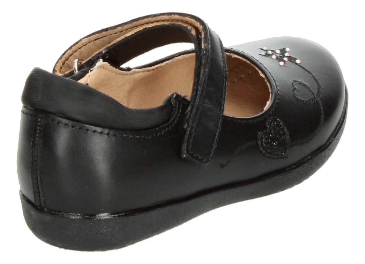 Zapato Yuyin Niño Escolar Cómodo Negro Infantil T15-18 — imagen 12