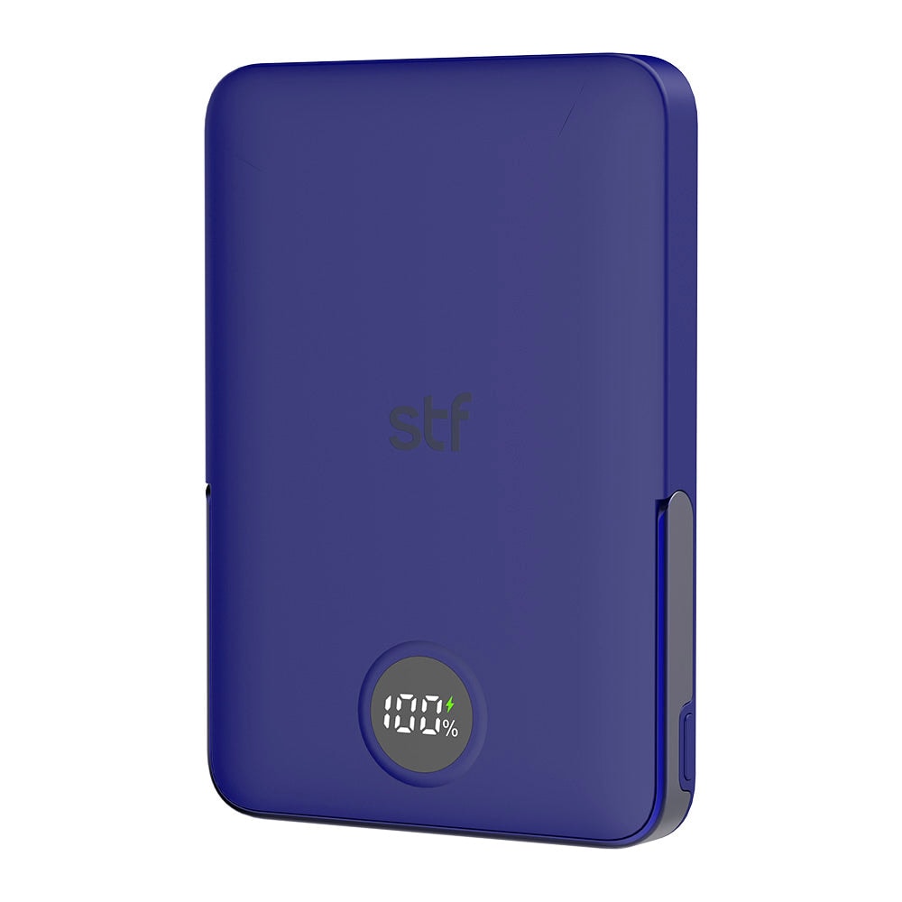 Batería Power Bank Portátil STF 5000 mAh 20W Carga Magnética Azul — imagen 3