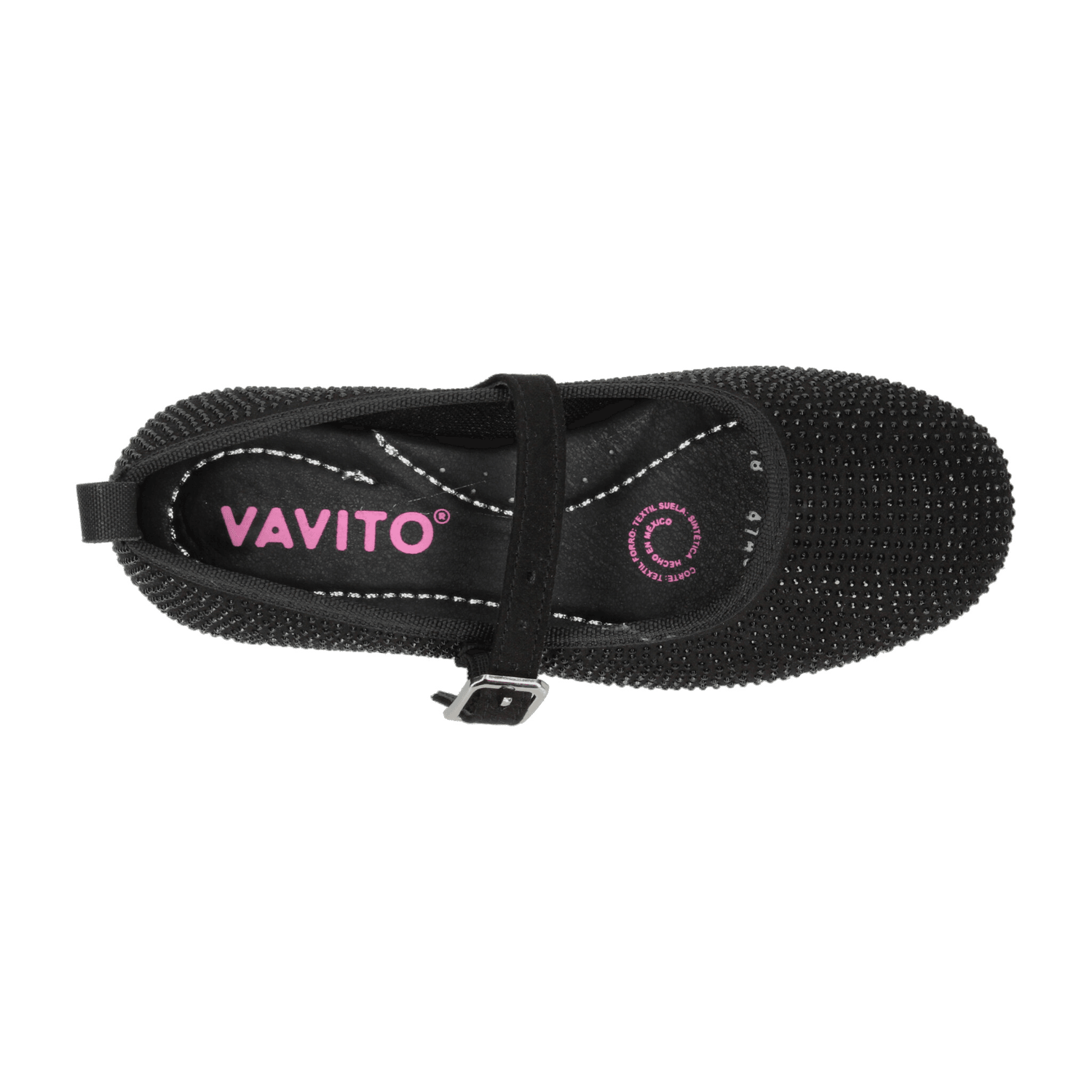 Zapato Niña Vavito Negro Casual Infantil T18-22 — imagen 9