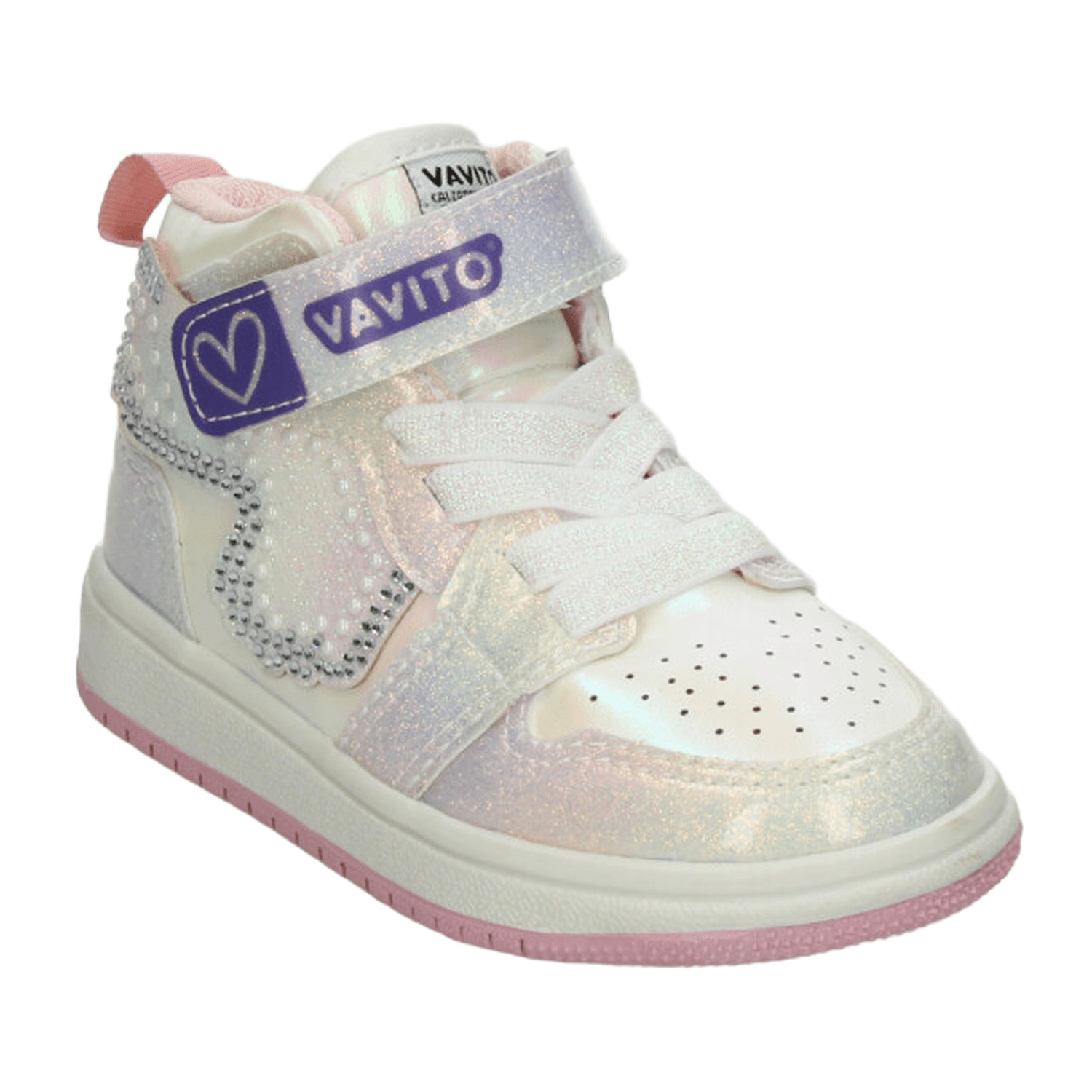 Tenis Niña Vavito Blanco Casual Infantil T15-18 — imagen 5