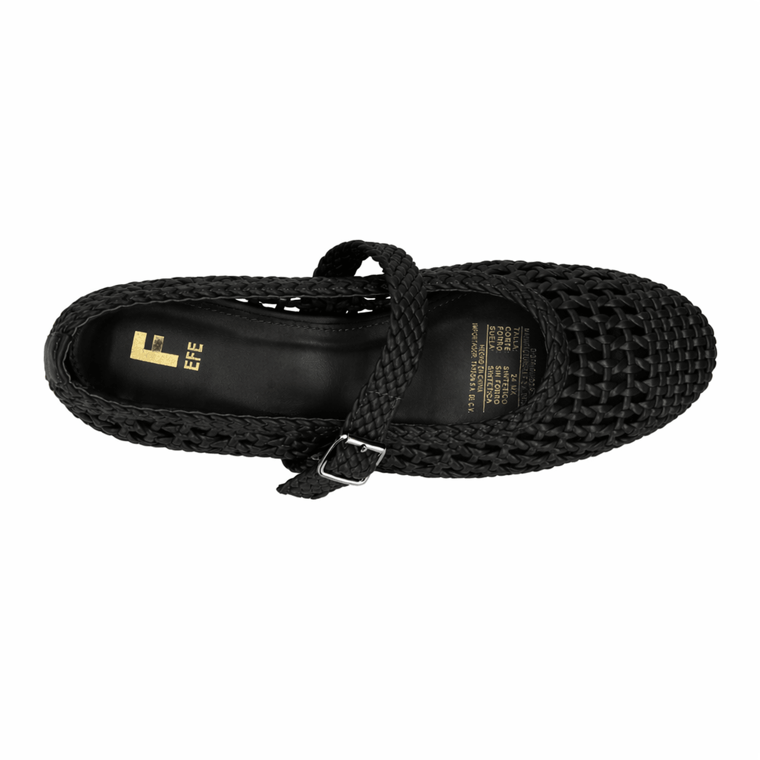 Flats Dama EFE Francis Negro Casual Mujer — imagen 9