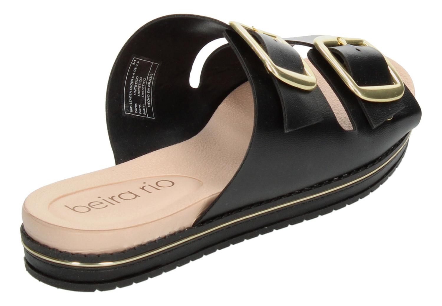 Sandalias Dama Beira Rio Negro Casual Mujer — imagen 6