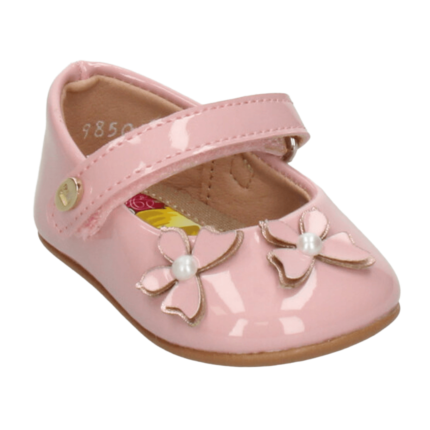 Flat Niña Coqueta Rosa Casual Cinta Adhesiva Infantil T10-12 — imagen 5