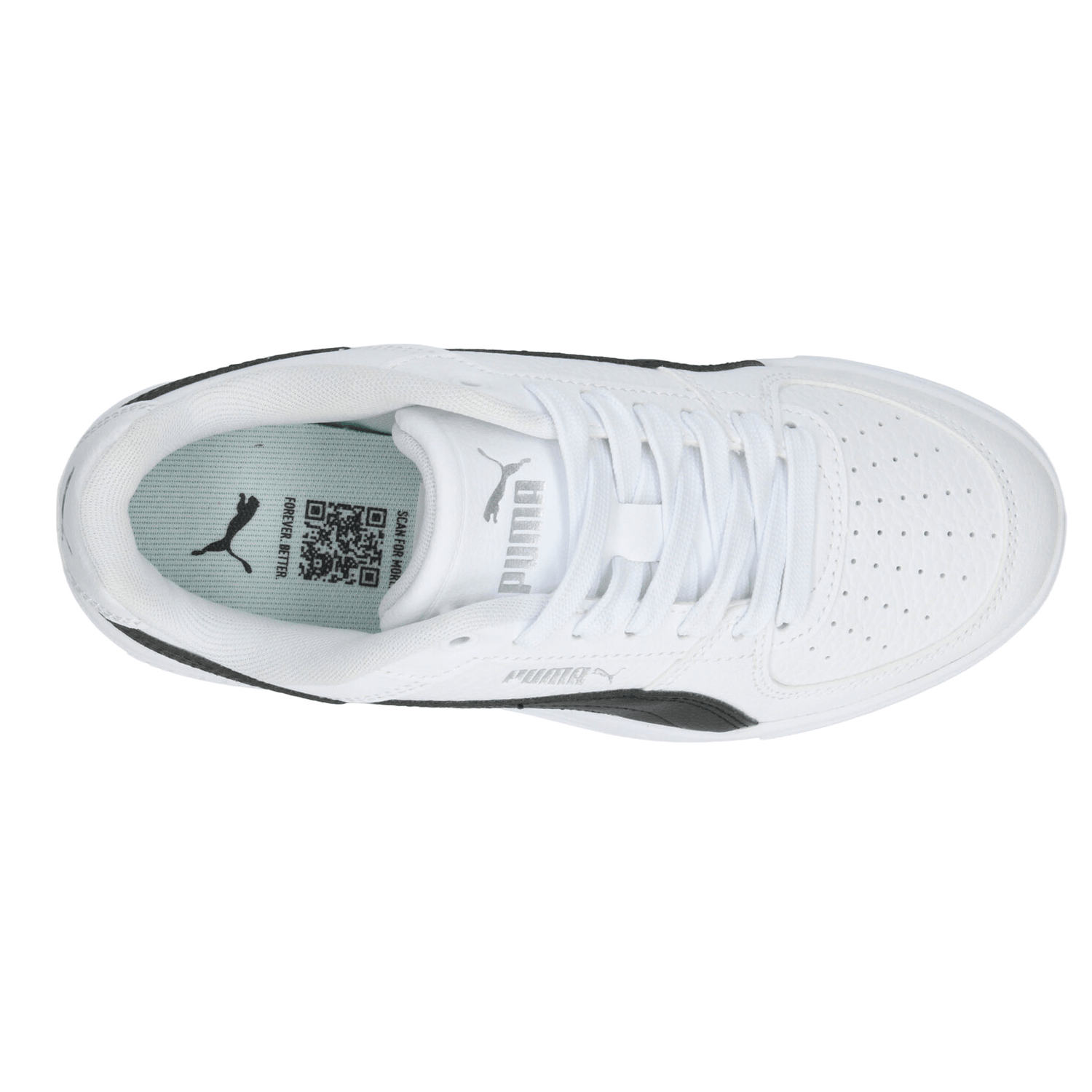 Tenis Dama Puma Caven III Blanco Escolar Casual Cintas Mujer — imagen 9