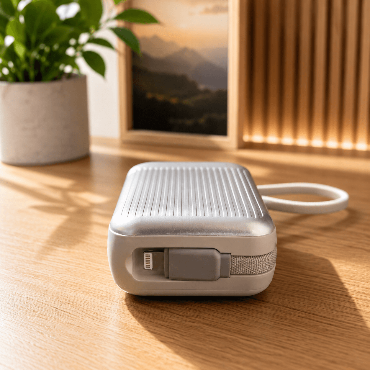 Power Bank C10 10000mAh 22.5W Carga Rápida con Cables Integrados y Pantalla Digital — imagen 4