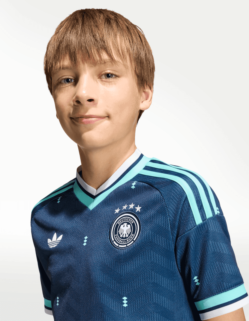Jersey Adidas Visitante Alemania 26 Multicolor - Niño — imagen 3