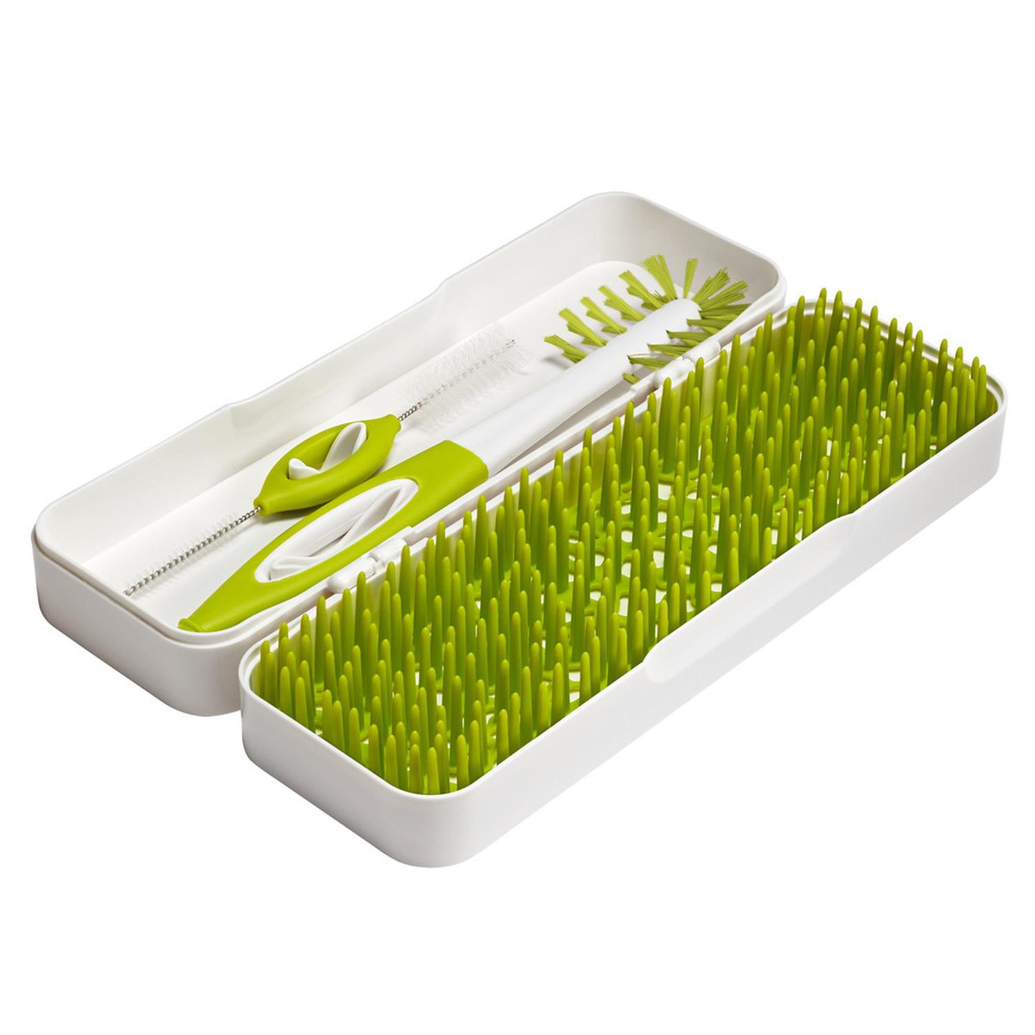 Escurridor Portatil Boon Color Verde — imagen 1